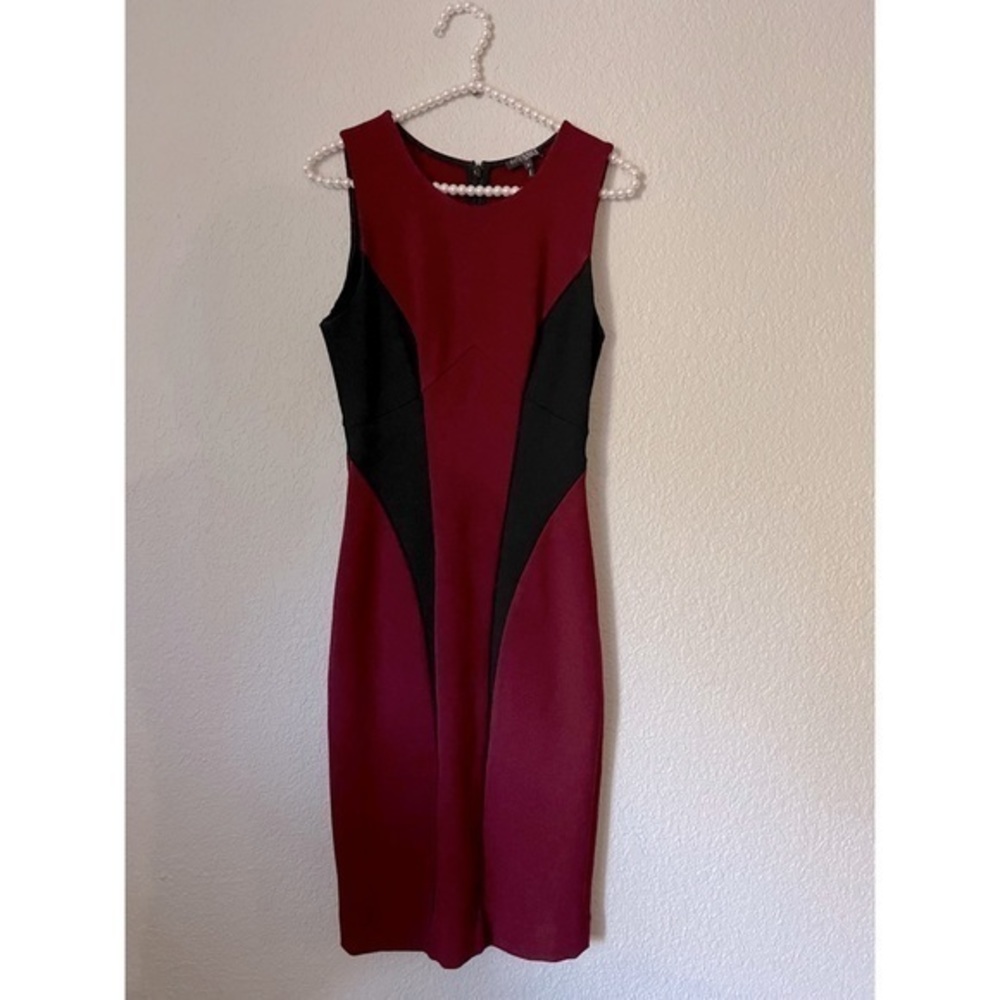 Exclusive‎ for Intermix Colorblock Inset Ponte Dress Small - Picture 8 of 9